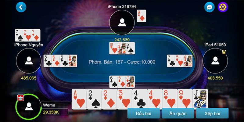 Giữ vững tinh thần chơi Phỏm Online HI88